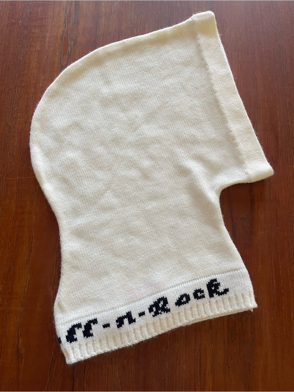 Vintage winter snood/head covering “Rock n Roll” Betsey Johnson